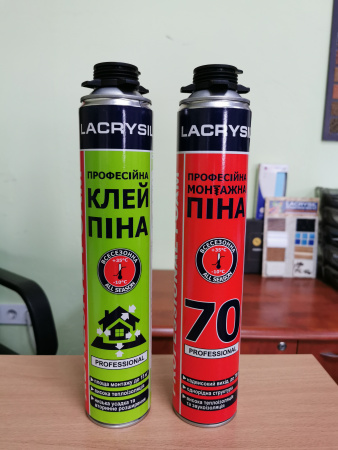 Піна монтажна LACRYSIL 800мл. (профі)